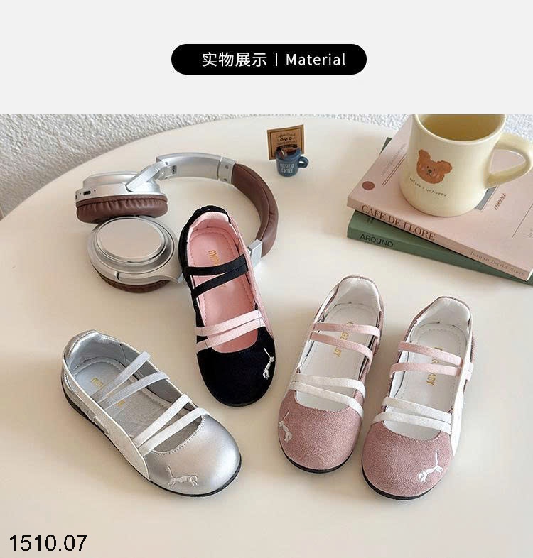 25HA1510.07 - GIÀY BÚP BÊ HÀN QUỐC BÉ GÁI