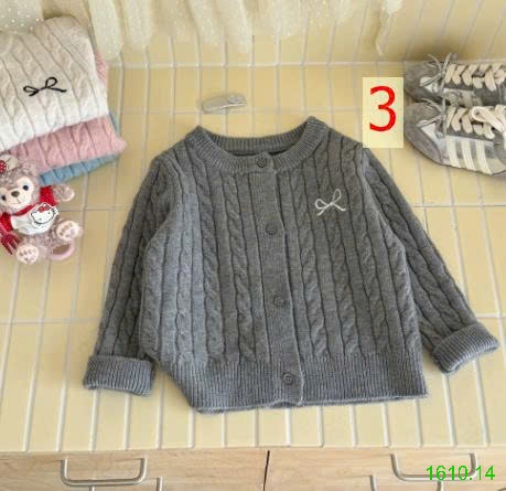25HA1610.14 - ÁO CARDIGAN LEN THÊU NƠ NINGLI