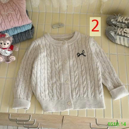 25HA1610.14 - ÁO CARDIGAN LEN THÊU NƠ NINGLI
