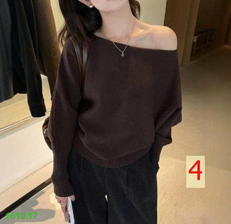 25HA1610.17 - ÁO LEN TRỄ VAI THỜI TRANG NỮ