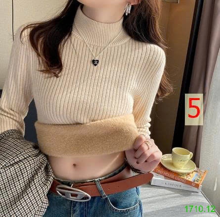 25HA1710.12 - ÁO LEN LÓT LÔNG NỮ