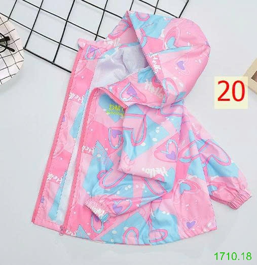 25HA1710.18 - ÁO KHOÁC GIÓ SZ ĐẠI BÉ GÁI