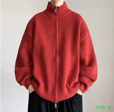 25HA1710.16 - ÁO CARDIGAN LEN KÉO KHÓA CHO NAM