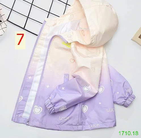 25HA1710.18 - ÁO KHOÁC GIÓ SZ ĐẠI BÉ GÁI