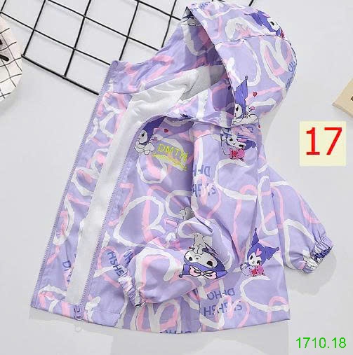 25HA1710.18 - ÁO KHOÁC GIÓ SZ ĐẠI BÉ GÁI