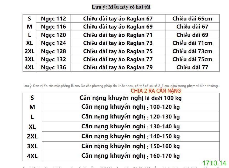 25HA1710.14 - ÁO KHOÁC LÔNG CỪU INBLUE NAM NỮ