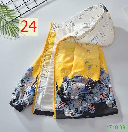 25HA1710.09 - ÁO KHOÁC GIÓ SZ ĐẠI BÉ TRAI