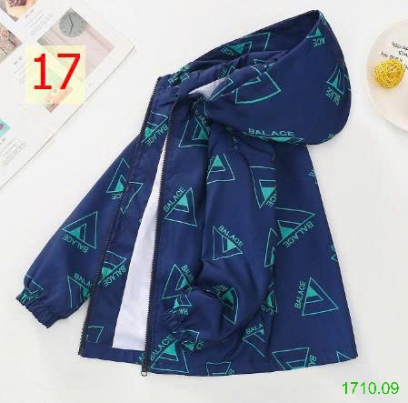 25HA1710.09 - ÁO KHOÁC GIÓ SZ ĐẠI BÉ TRAI