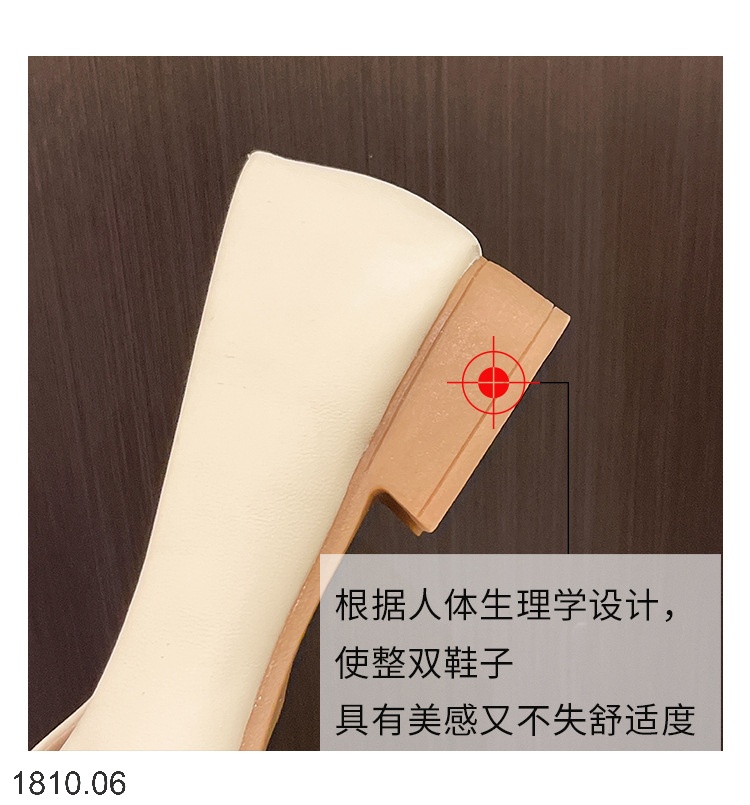 25HA1810.06 - GIÀY BÚP BÊ NỮ ĐÍNH HOA