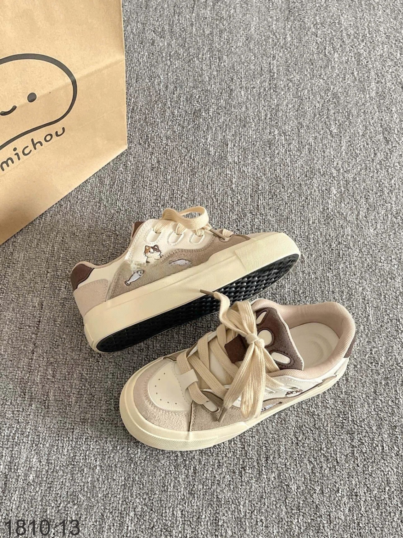 25HA1810.13 - GIÀY THỂ THAO HOẠ TIẾT CUTE