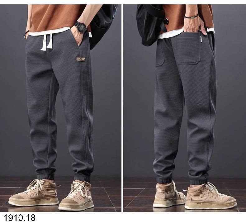 25HA1910.18 - QUẦN JOGGER NAM LÓT LÔNG