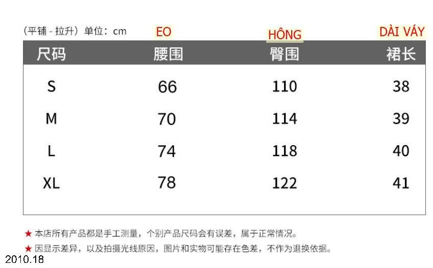 25HA2010.18 - CHÂN VÁY CHỮ A XẾP LY THU ĐÔNG