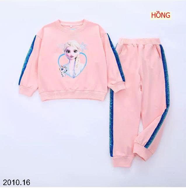 25HA2010.16 - BỘ NỈ ELSA BÉ GÁI