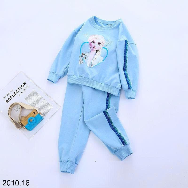 25HA2010.16 - BỘ NỈ ELSA BÉ GÁI