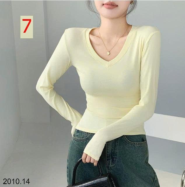 25HA2010.14 - ÁO THUN CỔ V THU ĐÔNG