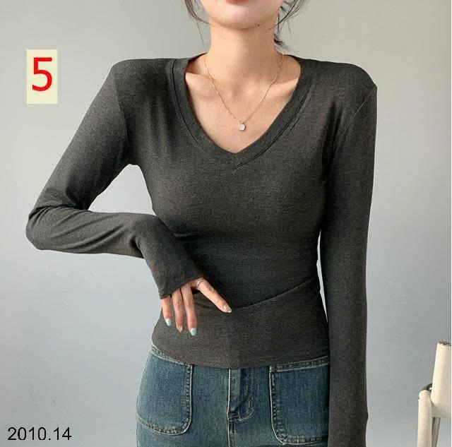 25HA2010.14 - ÁO THUN CỔ V THU ĐÔNG