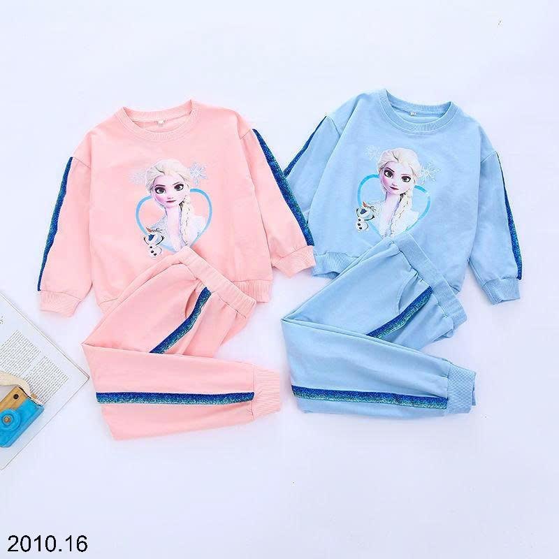 25HA2010.16 - BỘ NỈ ELSA BÉ GÁI