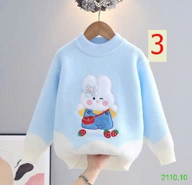 25HA2110.10 - ÁO LEN HOẠT HÌNH CHO BÉ