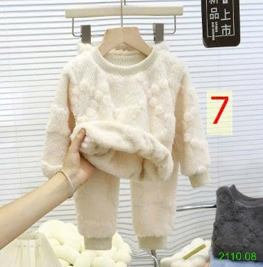25HA2110.08 - BỘ NGỦ LÔNG GẤU CHO BÉ