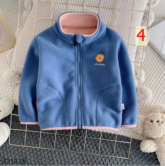 25HA2210.06 - ÁO KHOÁC LÔNG CỪU HOẠT HÌNH CHO BÉ