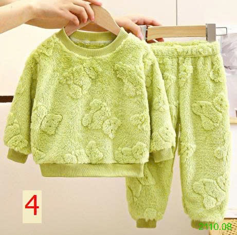 25HA2110.08 - BỘ NGỦ LÔNG GẤU CHO BÉ