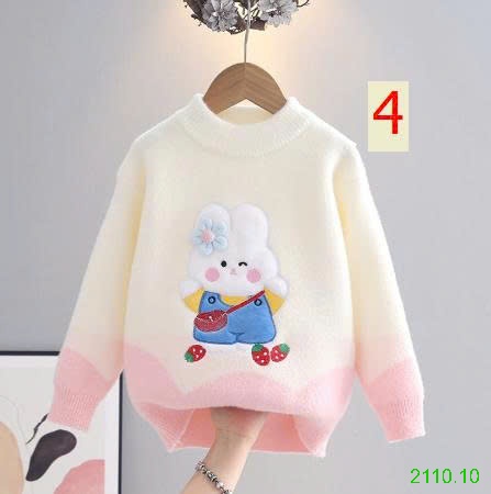25HA2110.10 - ÁO LEN HOẠT HÌNH CHO BÉ