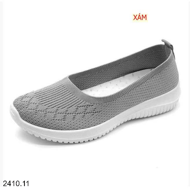 25HA2410.11 - GIÀY VẢI SLIPON THOÁNG KHÍ