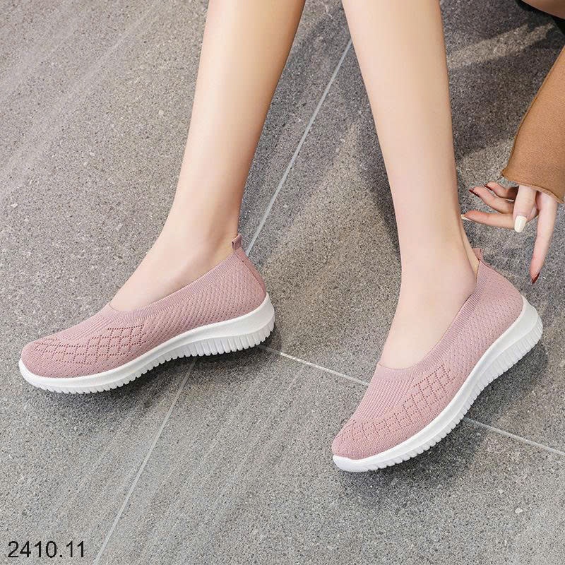 25HA2410.11 - GIÀY VẢI SLIPON THOÁNG KHÍ