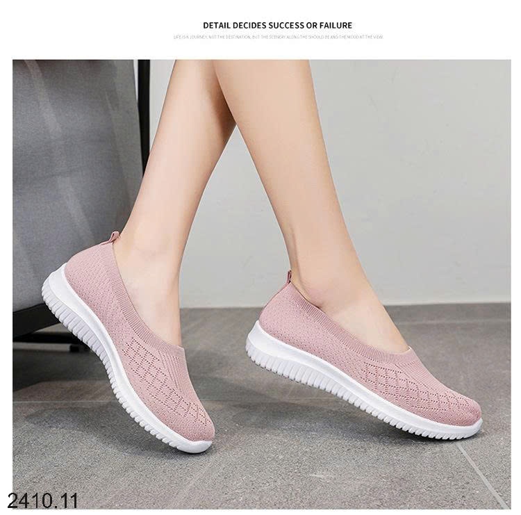 25HA2410.11 - GIÀY VẢI SLIPON THOÁNG KHÍ