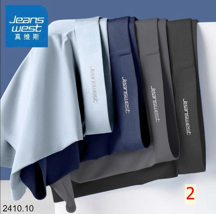 25HA2410.10 - SET 4 QUẦN SỊP ĐÙI JEANS WEST CHO NAM