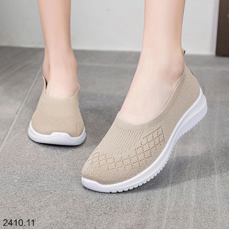 25HA2410.11 - GIÀY VẢI SLIPON THOÁNG KHÍ