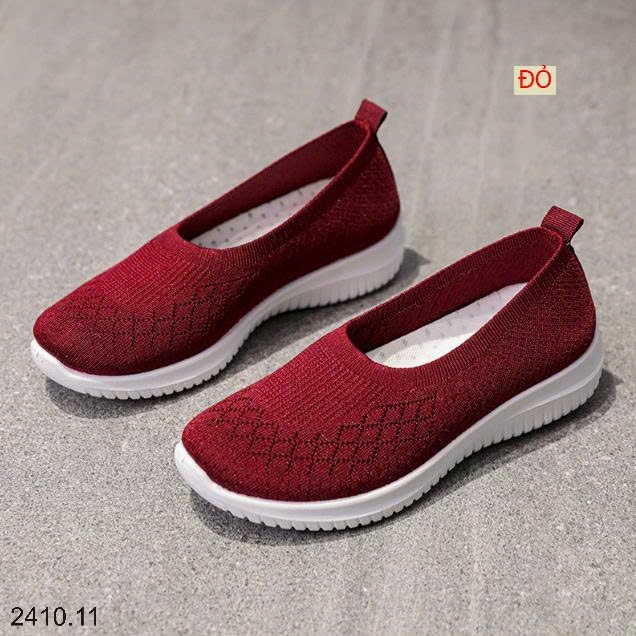 25HA2410.11 - GIÀY VẢI SLIPON THOÁNG KHÍ