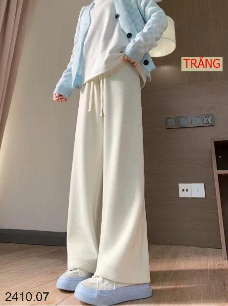 25HA2410.07 - QUẦN NỈ ỐNG RỘNG CHO NỮ