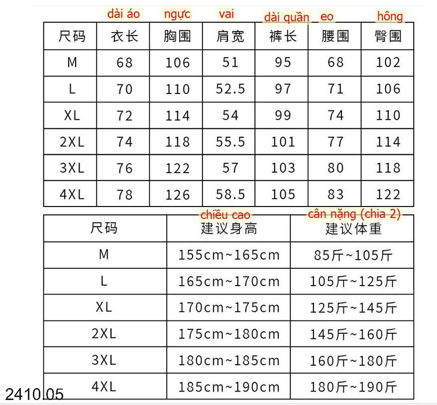 25HA2410.05 - BỘ GIÓ THỂ THAO NAM