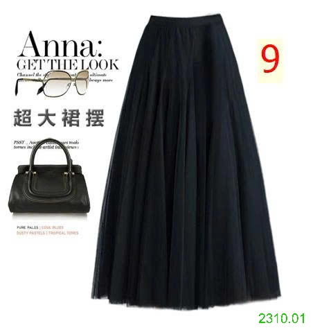 25HA2310.01 - CHÂN VÁY VOAN XẾP LY ANNA