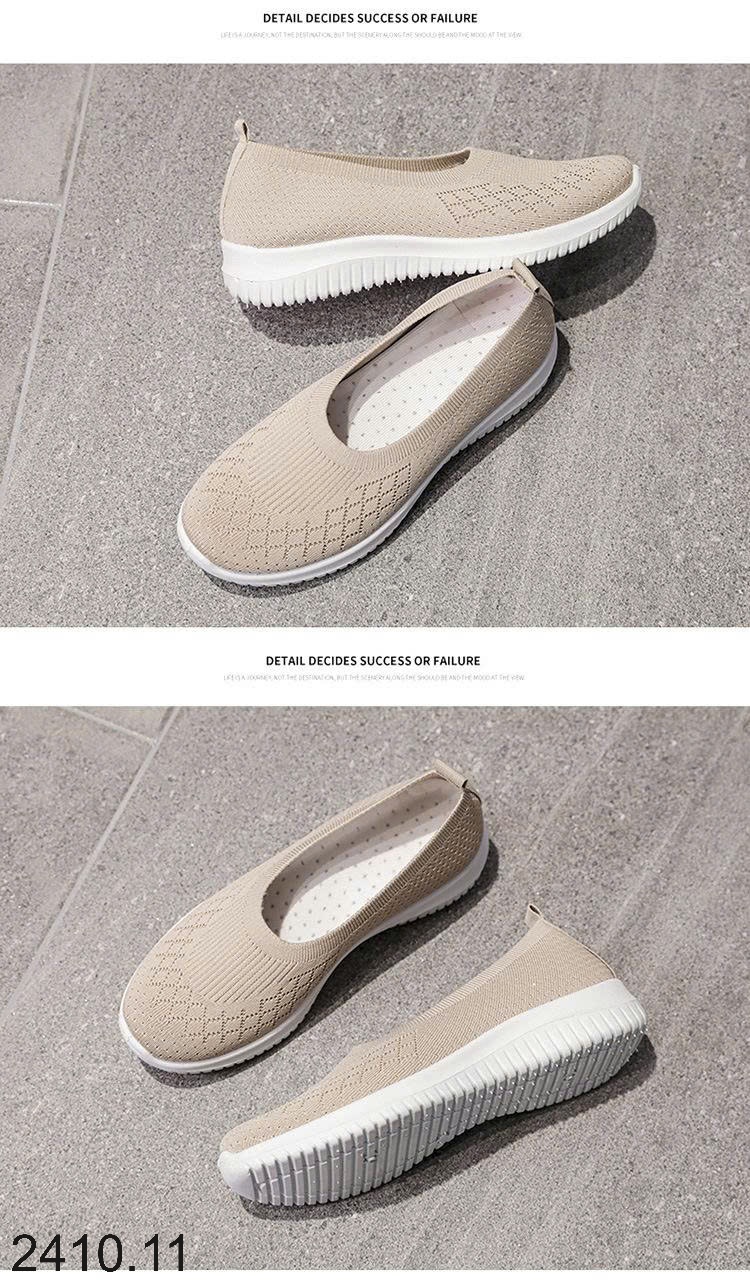 25HA2410.11 - GIÀY VẢI SLIPON THOÁNG KHÍ