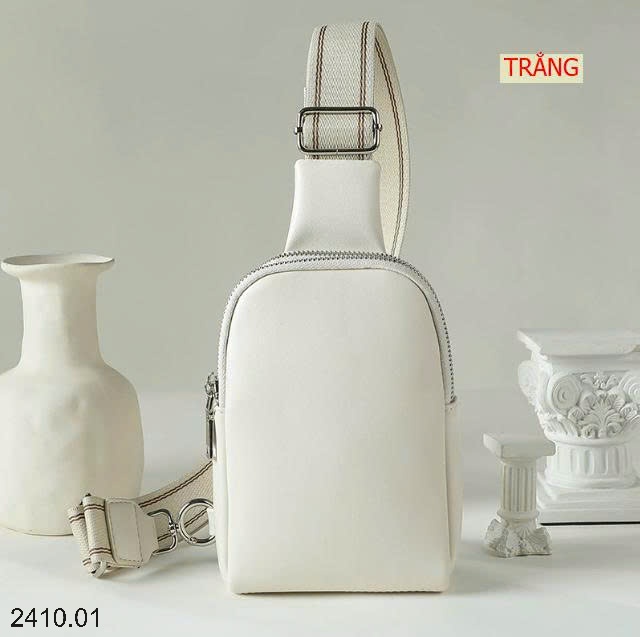 25HA2410.01 - TÚI NGỰC DA MỀN ĐEO CHÉO NAM NỮ