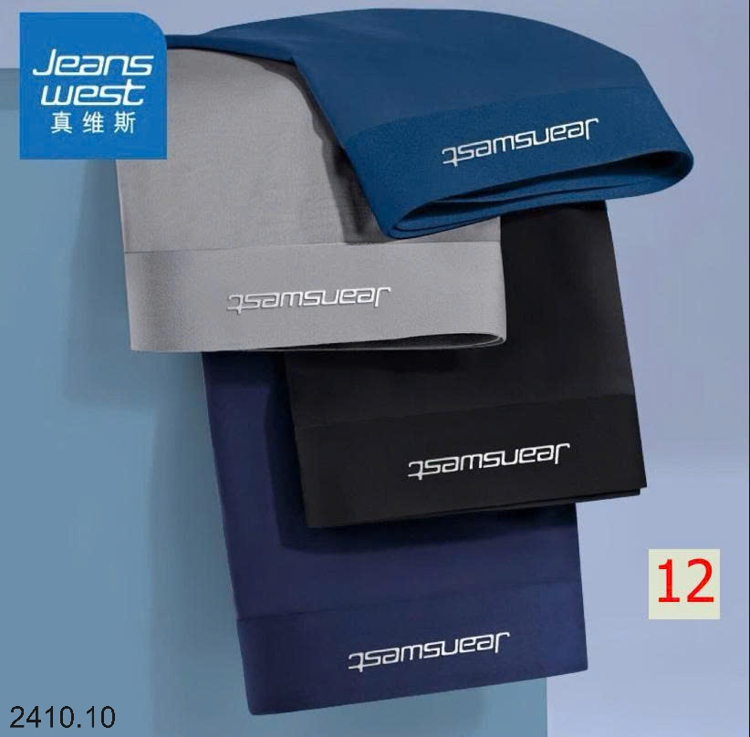 25HA2410.10 - SET 4 QUẦN SỊP ĐÙI JEANS WEST CHO NAM