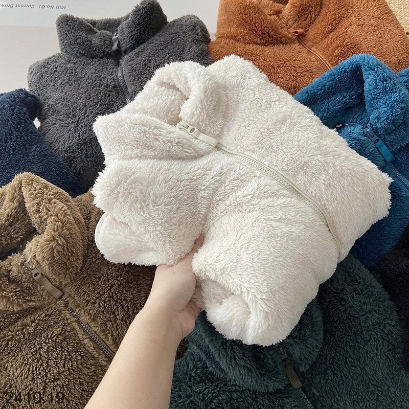 25HA2410.19 - ÁO KHOÁC LÔNG CỪU CHO NỮ