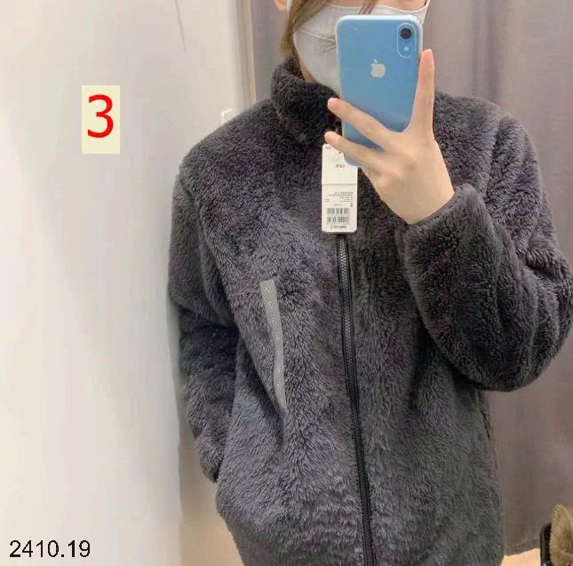 25HA2410.19 - ÁO KHOÁC LÔNG CỪU CHO NỮ