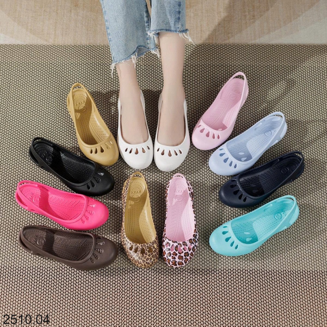 25HA2510.04 - GIÀY LỖ EVA SIÊU NHẸ CHO NỮ
