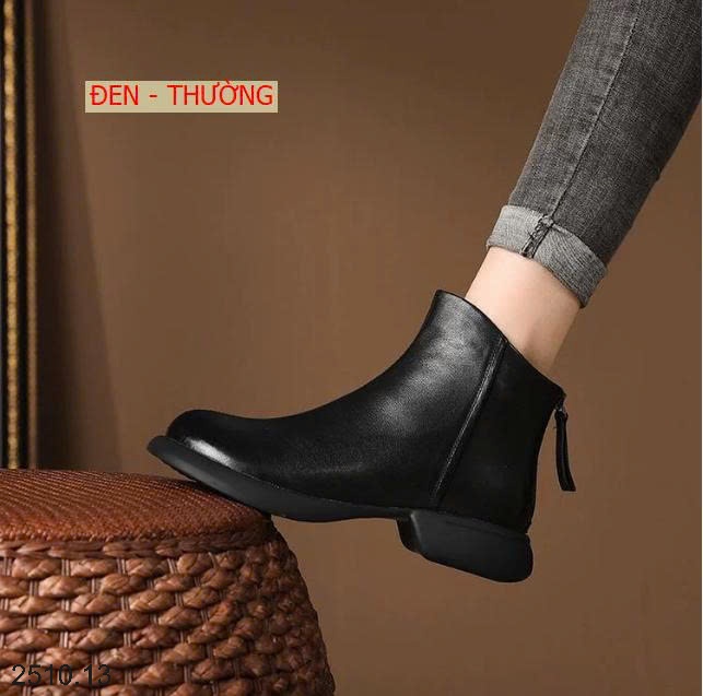 25HA2510.13 - BỐT CỔ NGẮN KÉO KHÓA SAU CHO NỮ