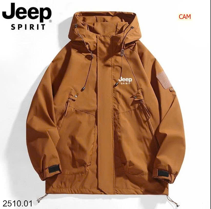 25HA2510.01 - ÁO KHOÁC GIÓ JEEP NAM NỮ