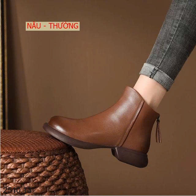 25HA2510.13 - BỐT CỔ NGẮN KÉO KHÓA SAU CHO NỮ