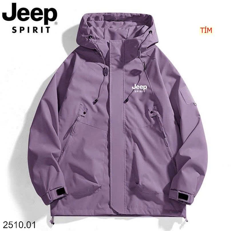 25HA2510.01 - ÁO KHOÁC GIÓ JEEP NAM NỮ