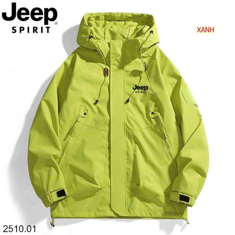 25HA2510.01 - ÁO KHOÁC GIÓ JEEP NAM NỮ