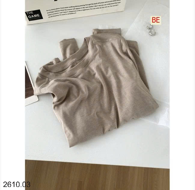 25HA2610.03 - ÁO THUN TENCEL CỔ TRÒN