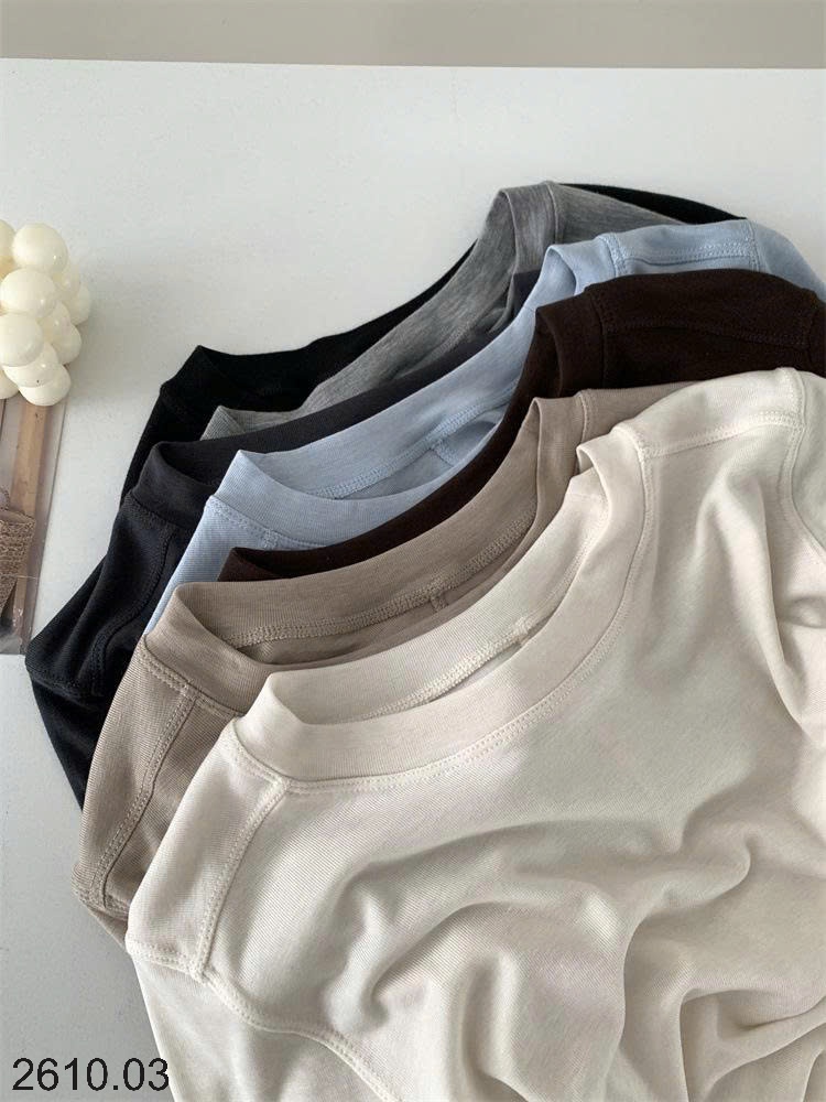 25HA2610.03 - ÁO THUN TENCEL CỔ TRÒN