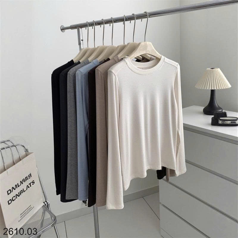 25HA2610.03 - ÁO THUN TENCEL CỔ TRÒN