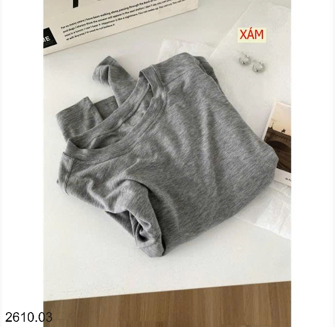 25HA2610.03 - ÁO THUN TENCEL CỔ TRÒN